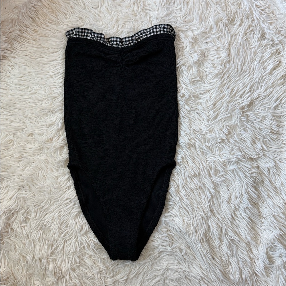 NWT Hunza G Dolly swimsuit in black one size - Picture 8 of 9